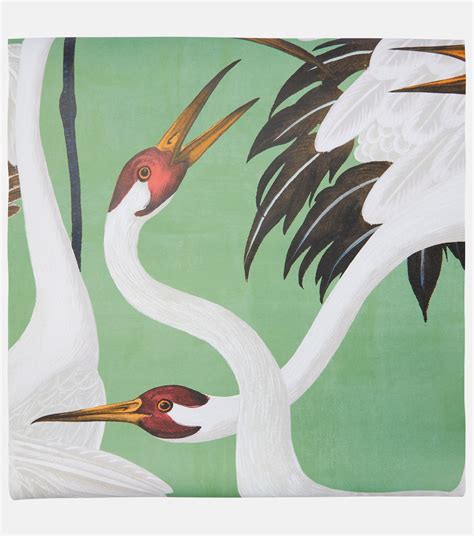 print wallpaper gucci|Heron printed wallpaper in multicoloured .